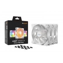 Ventilator be quiet! Light Wings LX 120mm PWM 3-Pack W BL122