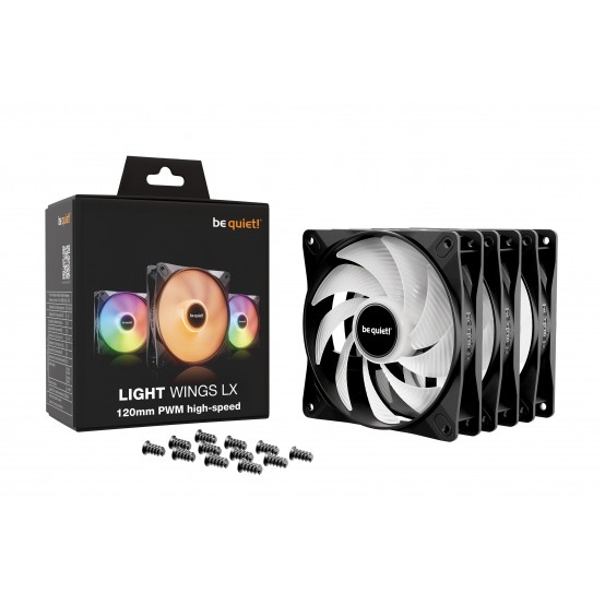 Ventilator be quiet! Light Wings LX 120mm PWM HS 3-Pack BL124