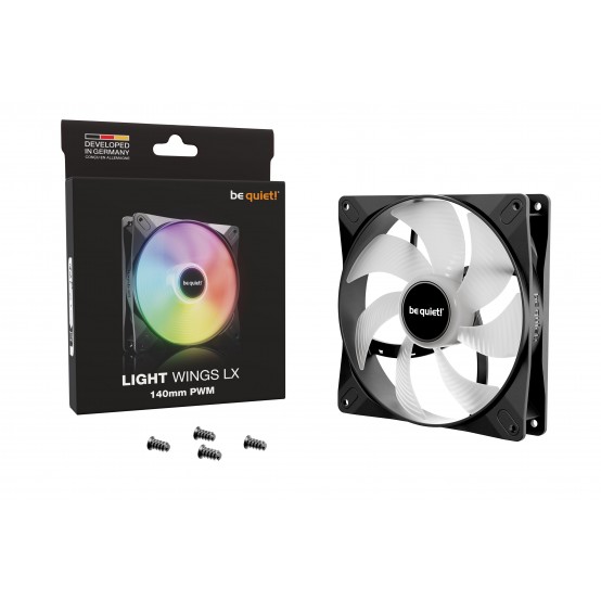 Ventilator be quiet! Light Wings LX 140mm PWM BL126