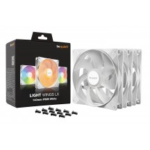 Ventilator be quiet! Light Wings LX 140mm PWM 3-Pack W BL128