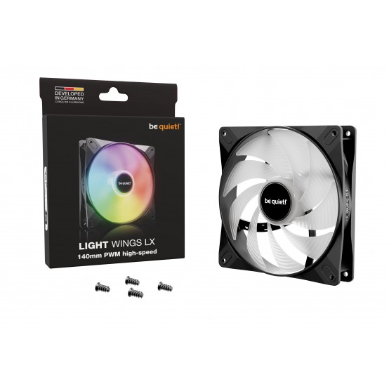 Ventilator be quiet! Light Wings LX 140mm PWM high-speed BL129