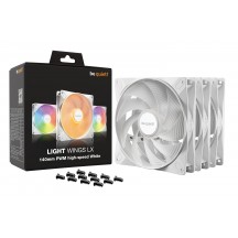 Ventilator be quiet! Light Wings LX 140mm PWM HS 3-Pack W BL131