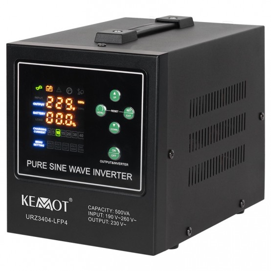 UPS Kemot Centrale termice sinus pur 500VA/300W 12V URZ3404-LFP4
