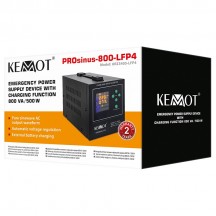 UPS Kemot Centrale termice sinus pur 800VA/500W 12V URZ3405-LFP4