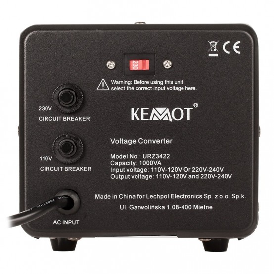 AVR Kemot Convertor tensiune 800W 1000VA URZ3422