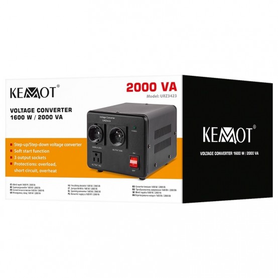 AVR Kemot Convertor tensiune 1600W 2000VA URZ3423