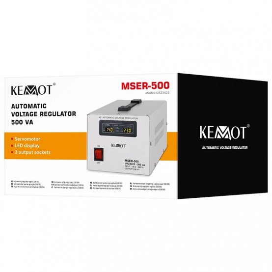 AVR Kemot Stabilizator tensiune servomotor 500VA URZ3425