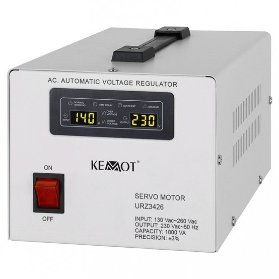 AVR Kemot Stabilizator tensiune servomotor 1000VA URZ3426