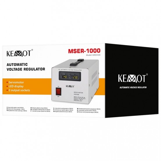 AVR Kemot Stabilizator tensiune servomotor 1000VA URZ3426