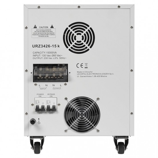 AVR Kemot Stabilizator tensiune servomotor 15KVA URZ3426-15K