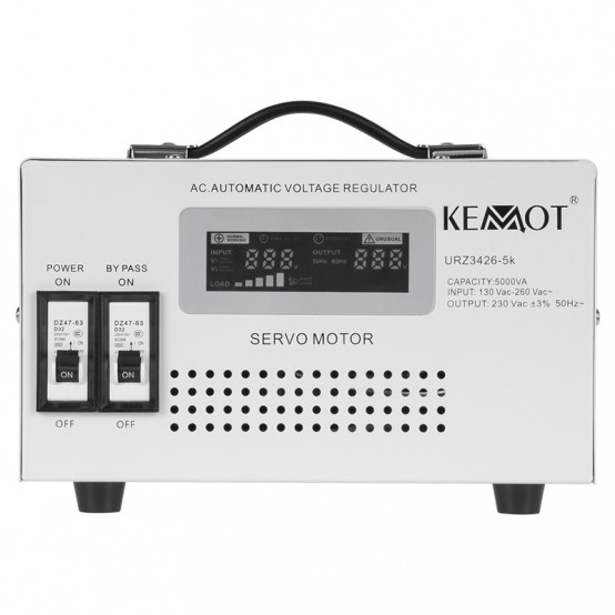 AVR Kemot Stabilizator tensiune servomotor 5KVA URZ3426-5K