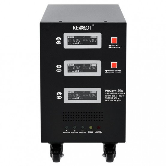 AVR Kemot Stabilizator tensiune servomotor trifazat 20KVA PROAVR-20K URZ3437-20