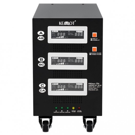 AVR Kemot Stabilizator tensiune servomotor trifazat 30KVA PROAVR-30K URZ3437-30