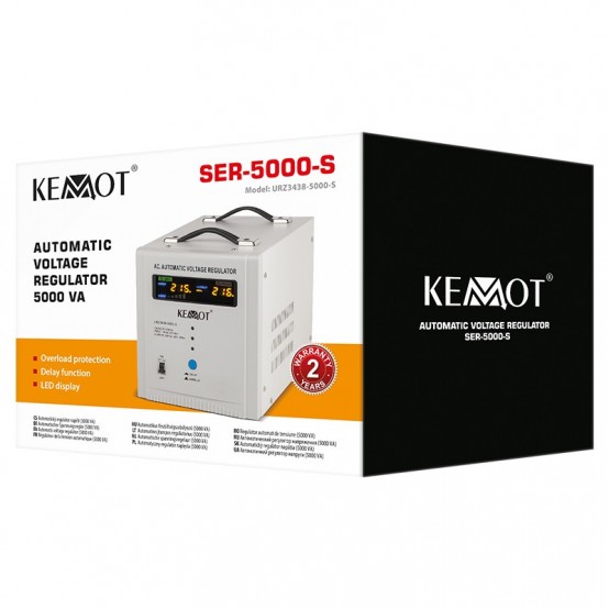 AVR Kemot Stabilizator tensiune automat 5000VA URZ3438-5000-