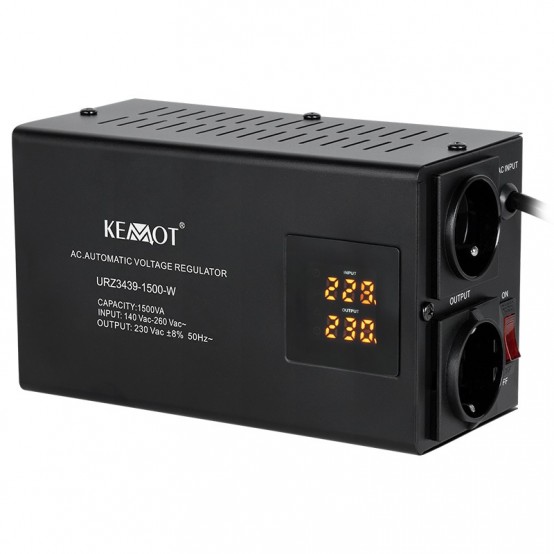 AVR Kemot Stabilizator tensiune automat 1500VA perete URZ3439-1500-