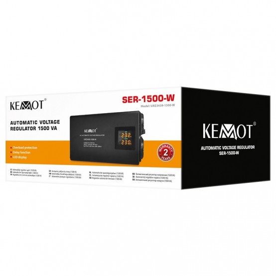 AVR Kemot Stabilizator tensiune automat 1500VA perete URZ3439-1500-