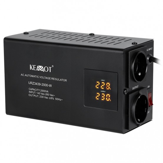 AVR Kemot Stabilizator tensiune automat 2000VA perete URZ3439-2000-