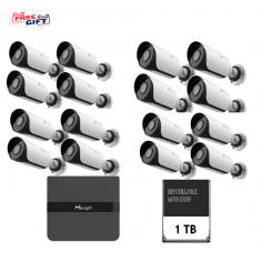 Camera de supraveghere Milesight  KIT16BULLET2MP