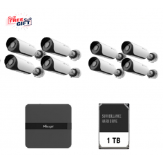 Camera de supraveghere Milesight  KIT8BULLET2MP