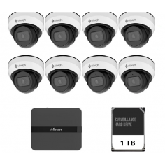 Camera de supraveghere Milesight  KIT8MINIDOME2MP