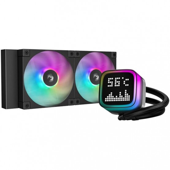 Cooler DeepCool LP240 ARGB R-LP240-BKMSNC-G-1