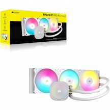 Cooler Corsair Nautilus 360 RS ARGB Liquid CPU Cooler - White CW-9060095-WW