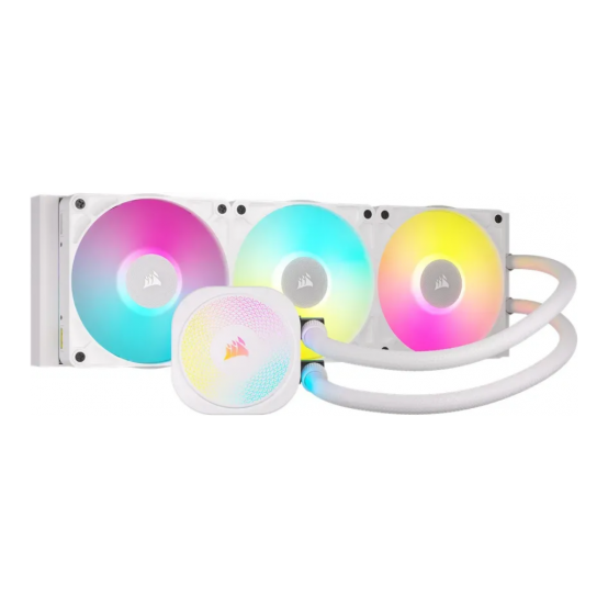 Cooler Corsair iCUE LINK TITAN 360 RX RGB AIO Liquid CPU Cooler - White CW-9061021-WW