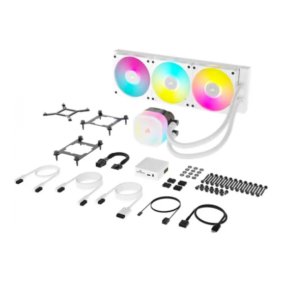 Cooler Corsair iCUE LINK TITAN 360 RX RGB AIO Liquid CPU Cooler - White CW-9061021-WW