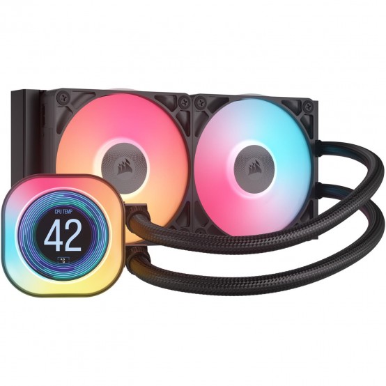 Cooler Corsair iCUE LINK TITAN 240 RX LCD Liquid CPU Cooler CW-9061022-WW