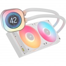 Cooler Corsair iCUE LINK TITAN 240 RX LCD Liquid CPU Cooler - White CW-9061025-WW