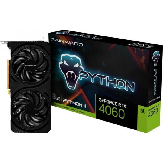 Placa video Gainward GeForce RTX 4060 Python II NE64060019P1-1070V