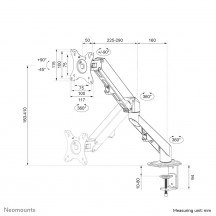 Suport Neomounts  DS70-700BL1