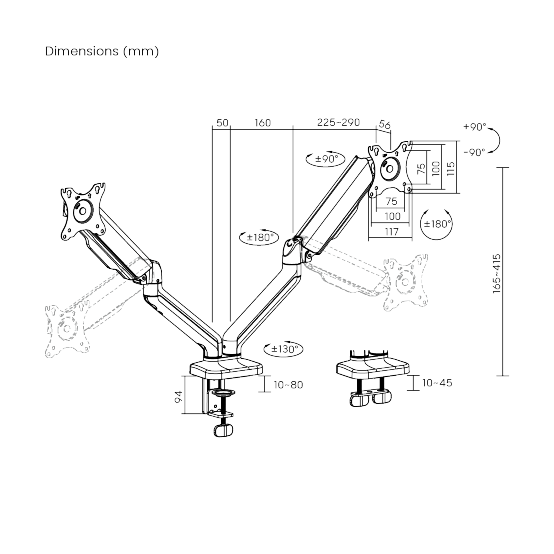 Suport Serioux  SRXA-MM97-C024E
