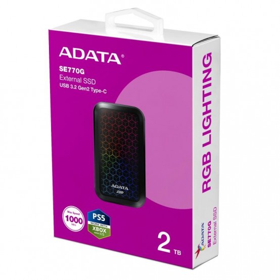 SSD A-Data SE770G External Solid State Drive ASE770G-2TU32G2-CBK