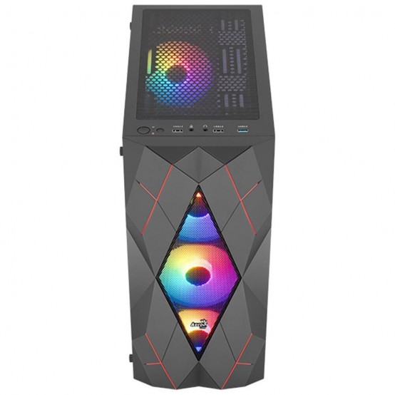Carcasa Aerocool  VOLCAN-G-BK-V1