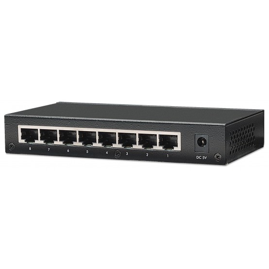 Switch Intellinet 8-Port Fast Ethernet Office Switch 523318