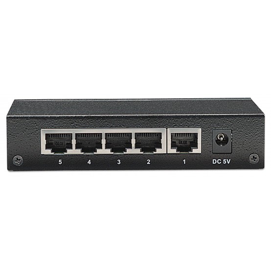 Switch Intellinet 5-Port Gigabit Ethernet Switch 530378