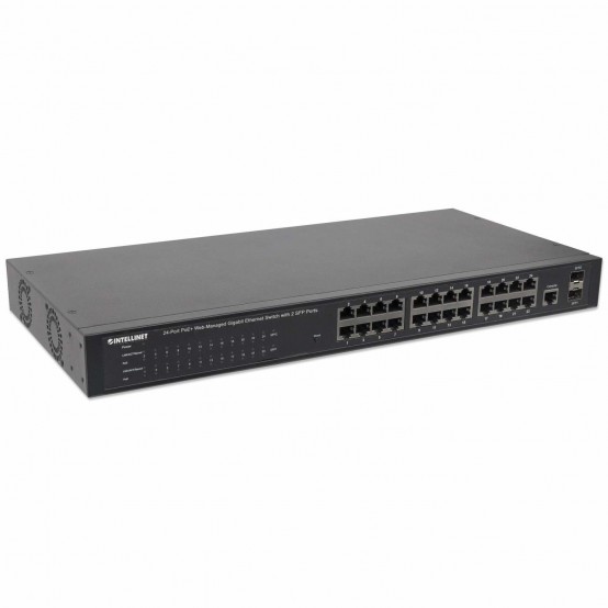 Switch Intellinet 24-Port Gigabit Ethernet PoE+ 560559