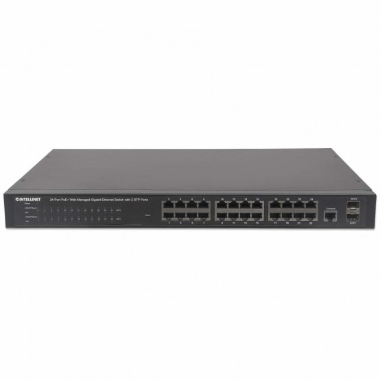 Switch Intellinet 24-Port Gigabit Ethernet PoE+ 560559