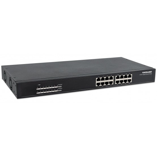 Switch Intellinet 16-Port Gigabit Ethernet PoE+ Switch 560993