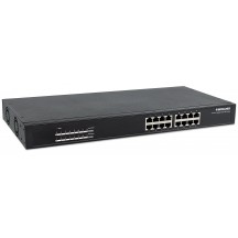 Switch Intellinet 16-Port Gigabit Ethernet PoE+ Switch 560993