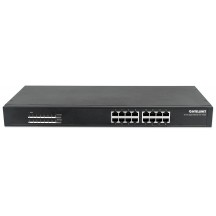 Switch Intellinet 16-Port Gigabit Ethernet PoE+ Switch 560993