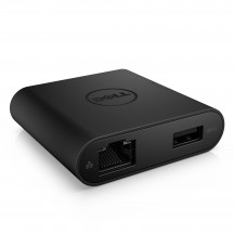 Adaptor Dell USB-C to HDMI/VGA/Ethernet/USB 3.0 470-ABRY