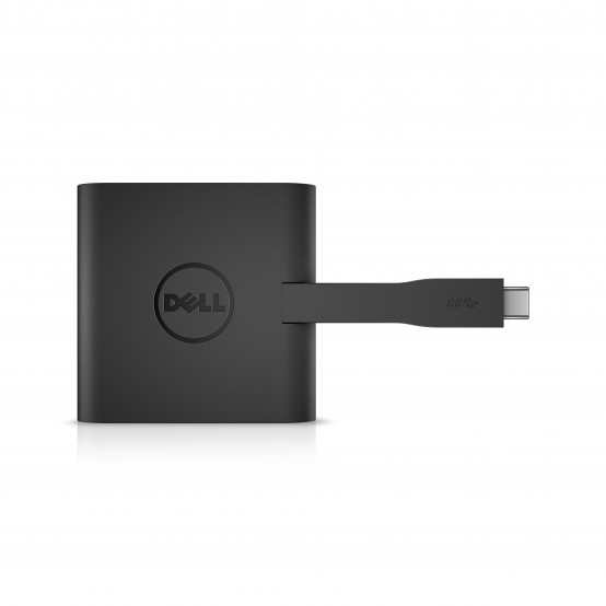 Adaptor Dell USB-C to HDMI/VGA/Ethernet/USB 3.0 470-ABRY