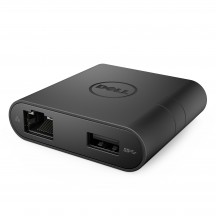 Adaptor Dell USB-C to HDMI/VGA/Ethernet/USB 3.0 470-ABRY