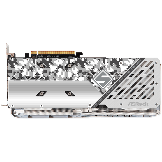 Placa video ASRock AMD Radeon RX 7600 Steel Legend 8GB OC RX7600 SL 8GO