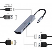 Adaptor Gembird  A-CM-COMBO5-03