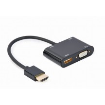 Adaptor Gembird  A-HDMIM-HDMIFVGAF-01