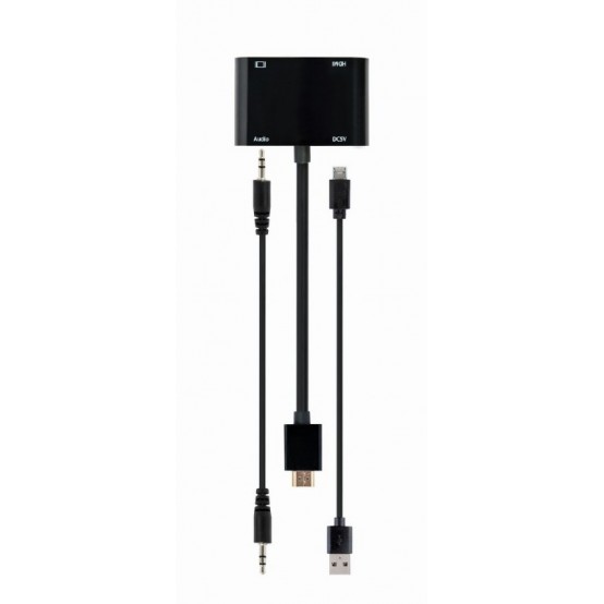 Adaptor Gembird  A-HDMIM-HDMIFVGAF-01