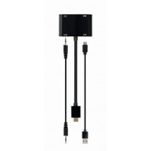 Adaptor Gembird  A-HDMIM-HDMIFVGAF-01